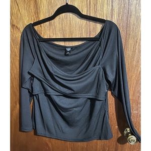 SHEIN Crossover Front Top